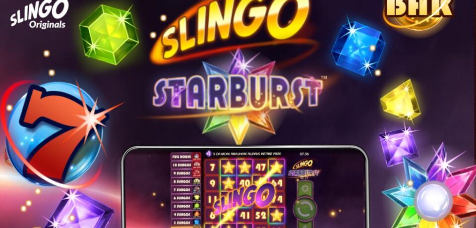 Slot + bingo = Slingo Starburst™